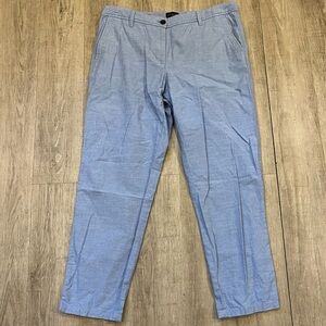 Talbots Relaxed Chinos 100 % Cotton Blue 12